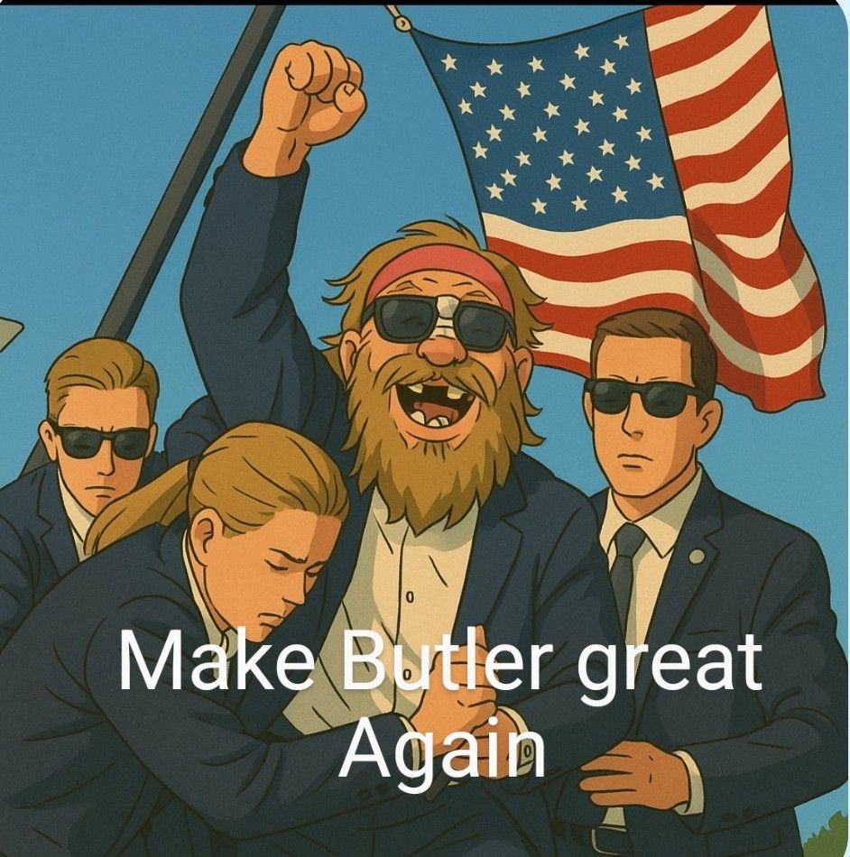 Make Butler Great Again Artwork