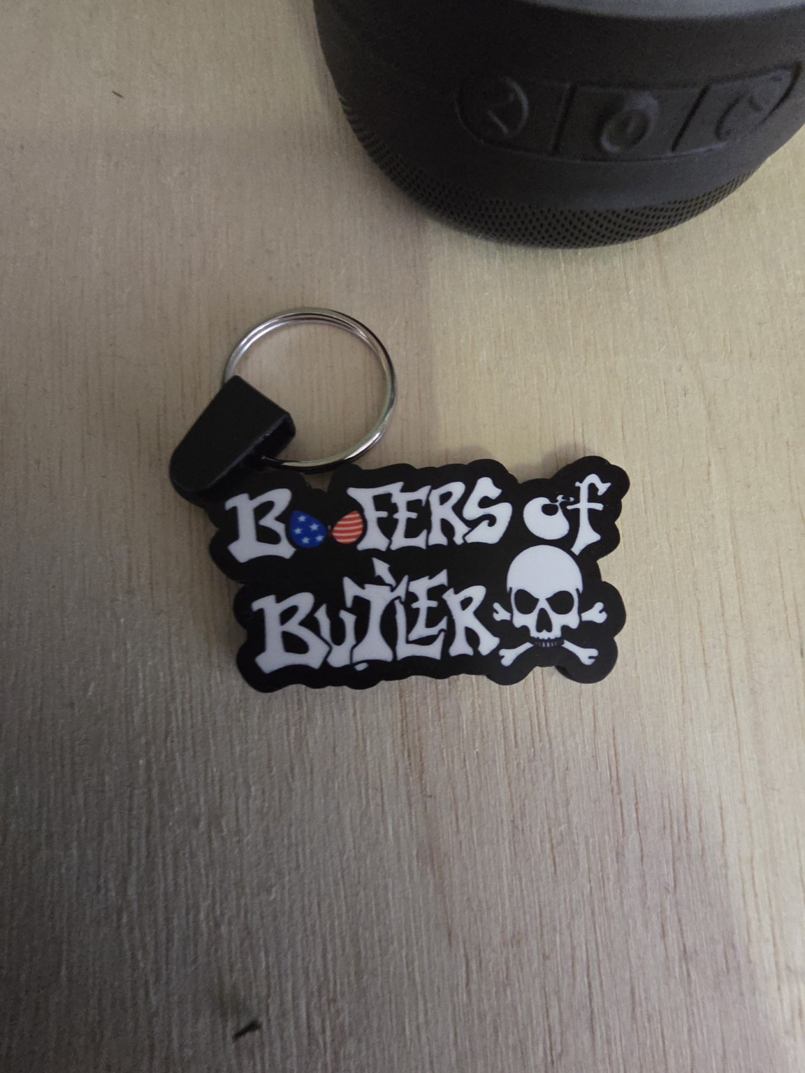 Boofers Logo Keychain