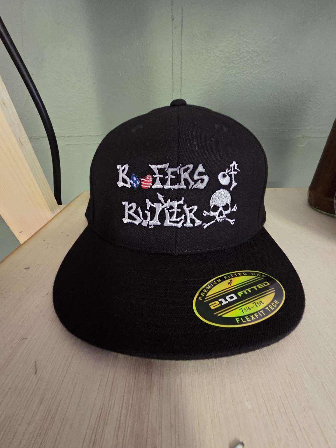 Fitted Black Hat