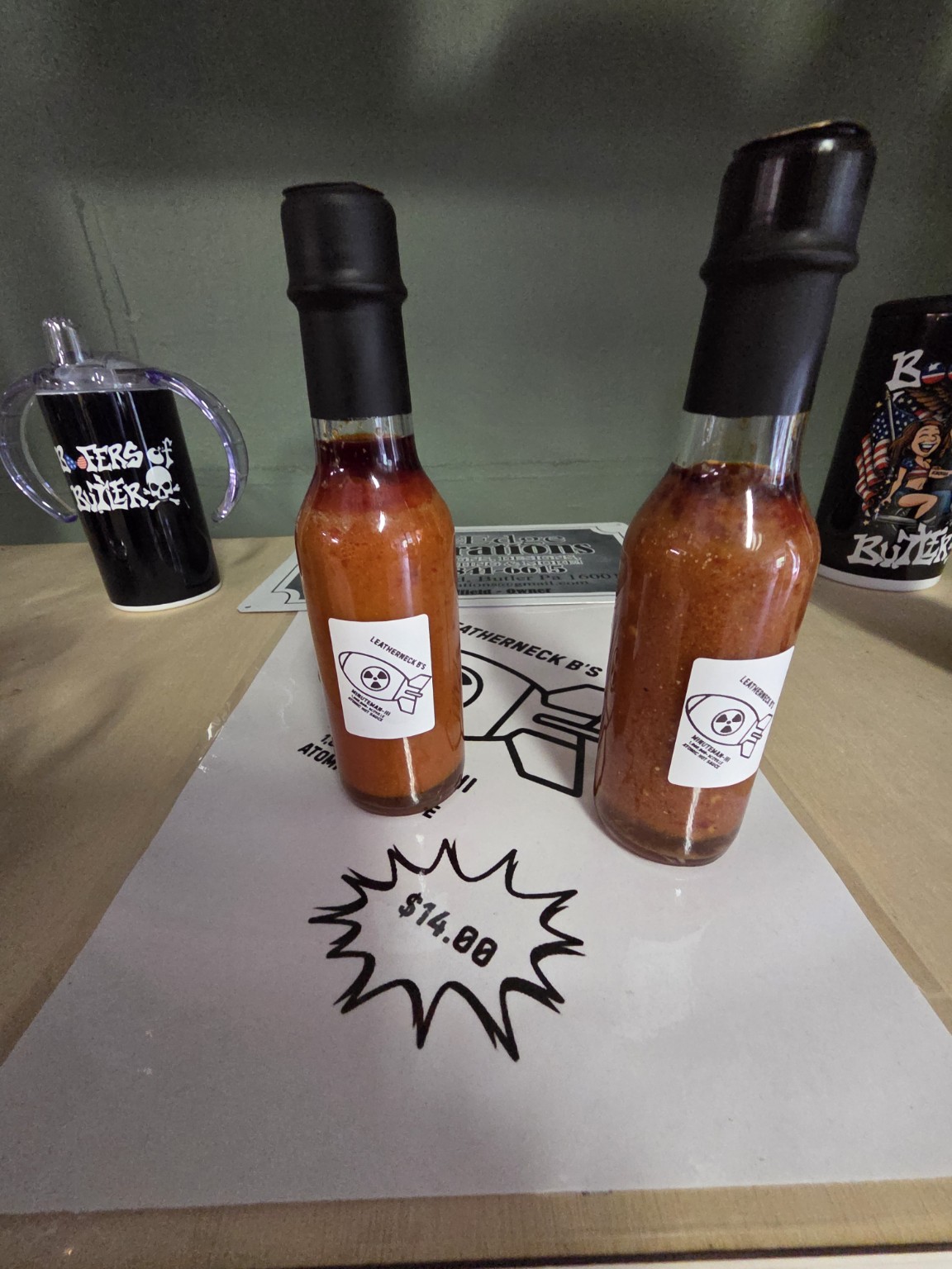 Leatherneck B's Sauce