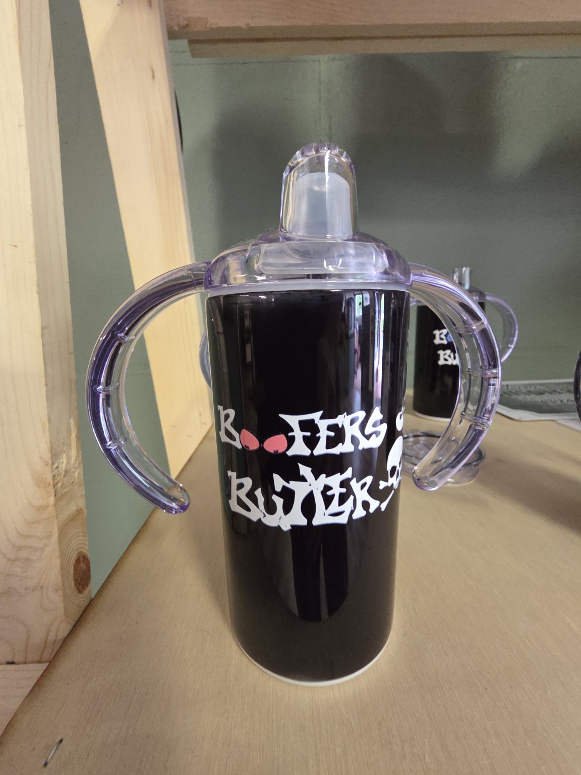 Sippy Cup with 2 Lids
