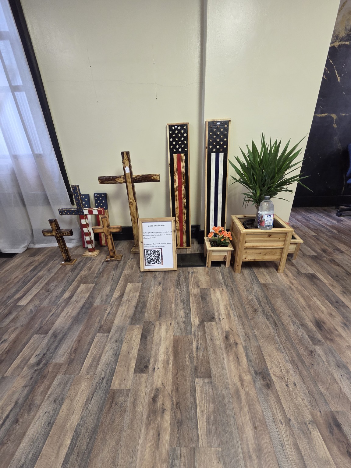 Wells Woodwork display